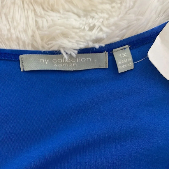 NWT N.Y. Collection Jumpsuit Navy Blue - Picture 5 of 12